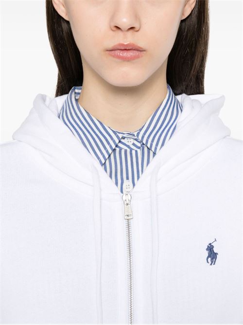 Felpa donna con zip POLO RALPH LAUREN | 211935584008